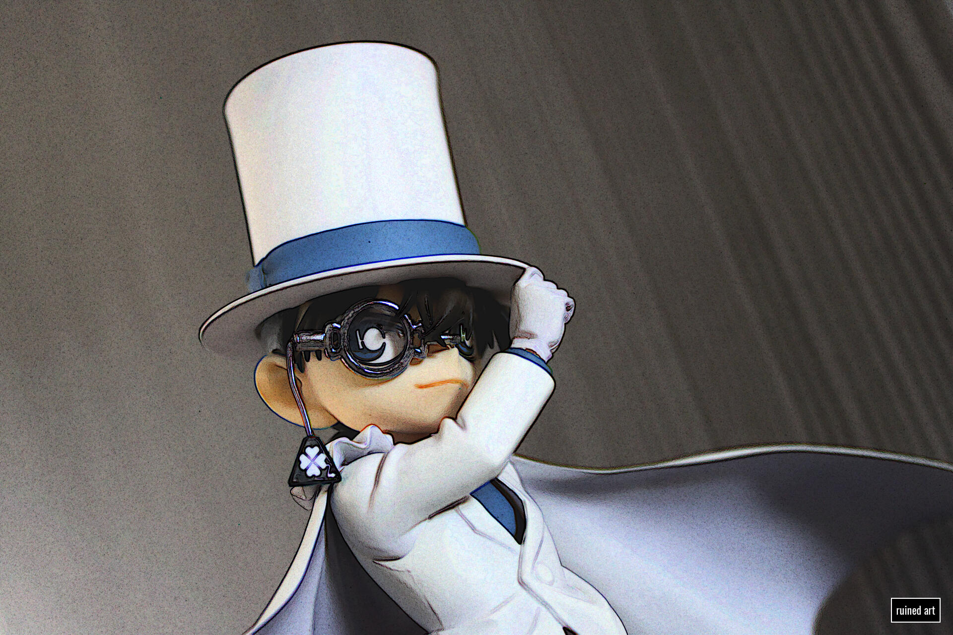 Phantom Kid craft – figurine 2019 / styria Canon digital single-lens reflex (stylistic effects)